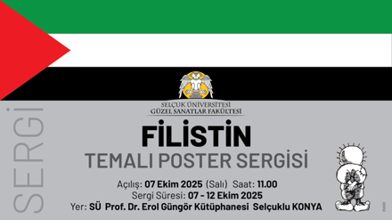 FİLİSTİN Temalı Poster Sergisi